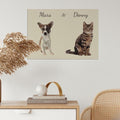 Original-Gemälde Ihres gesamten Haustieres auf Leinwand